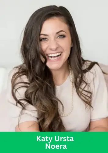 Katy Ursta, a direct sales leader, smiling in a professional portrait after joining Neora.