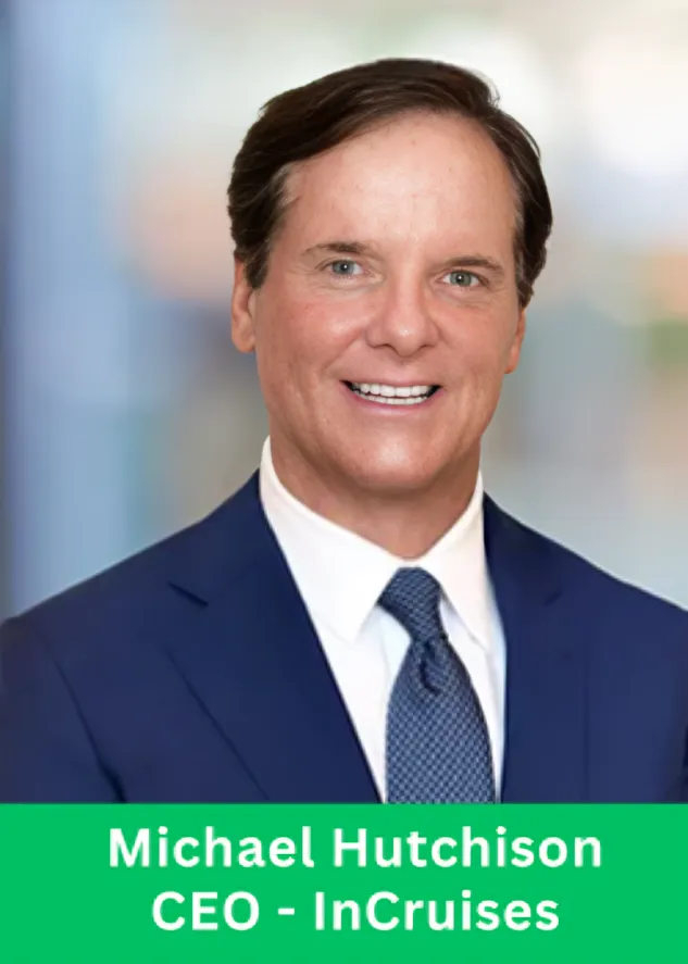Michael Hutchison, CEO of inCruises, celebrates a new monthly revenue record—highlighted on mlmranks for business excellence.