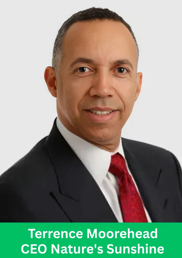 Terrence Moorehead, CEO of Nature’s Sunshine Award Winner 2025