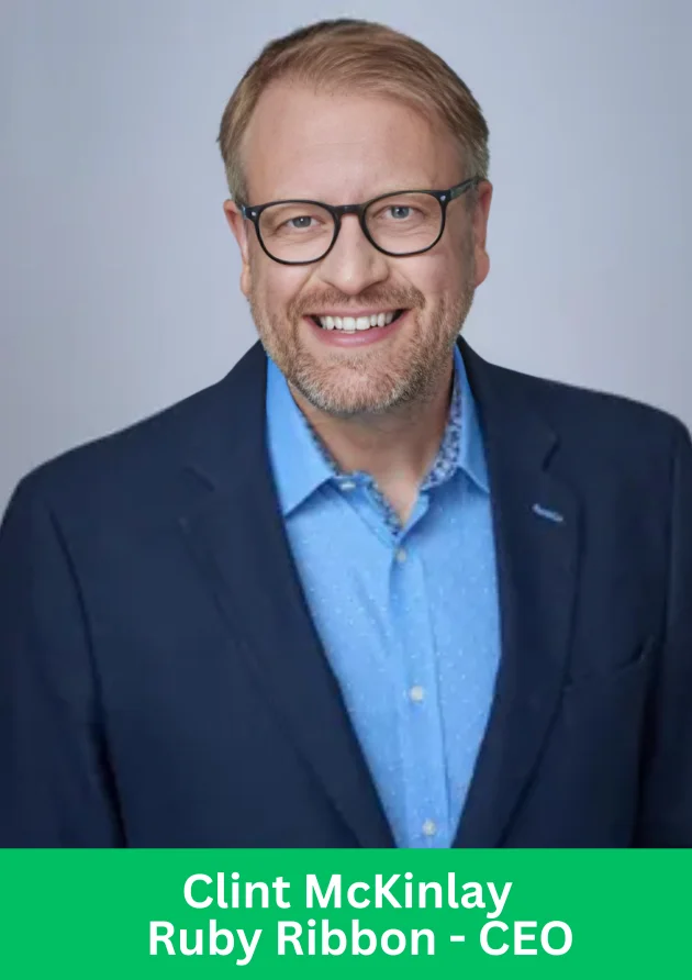Clint McKinlay, CEO of Ruby Ribbon