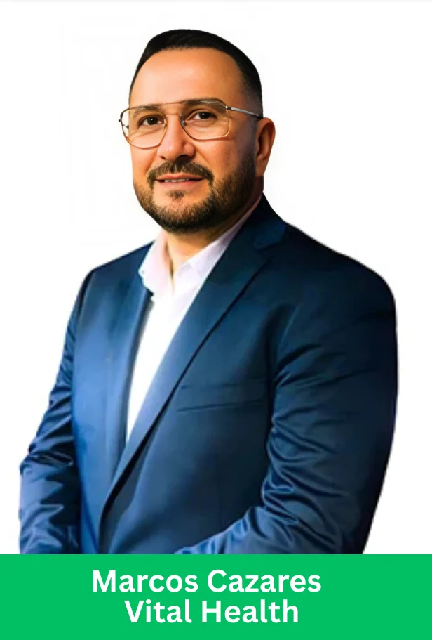 Marcos Cazares of Vital Health, leading international momentum during Vital Health Global Events and record-breaking rank advancements