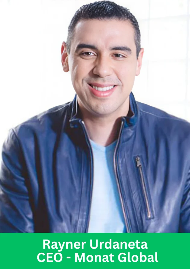 Rayner Urdaneta, CEO of MONAT Global, leading the record-breaking MONAT Global Germany Launch and European expansion initiative.