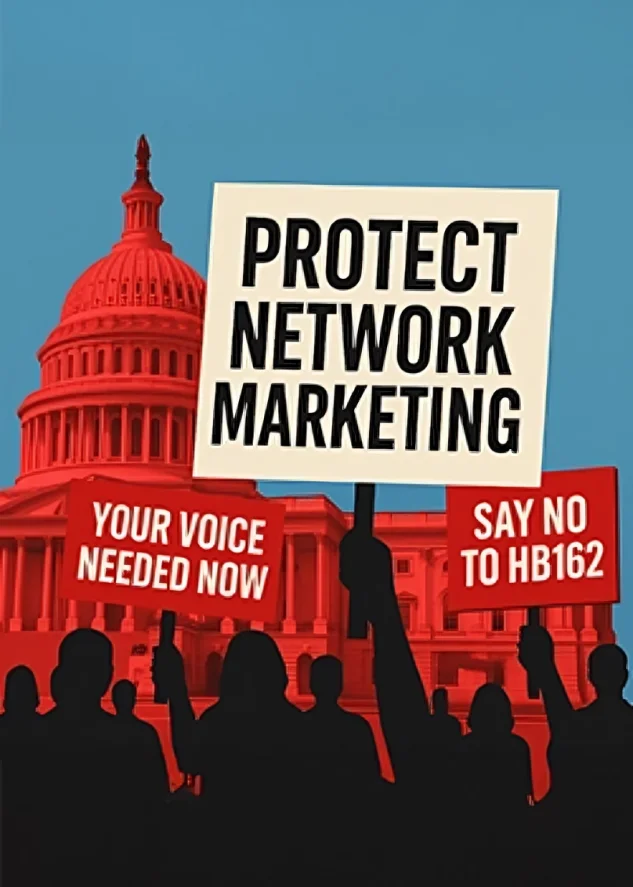Protest against Delaware HB 162 to protect network marketing across the USA