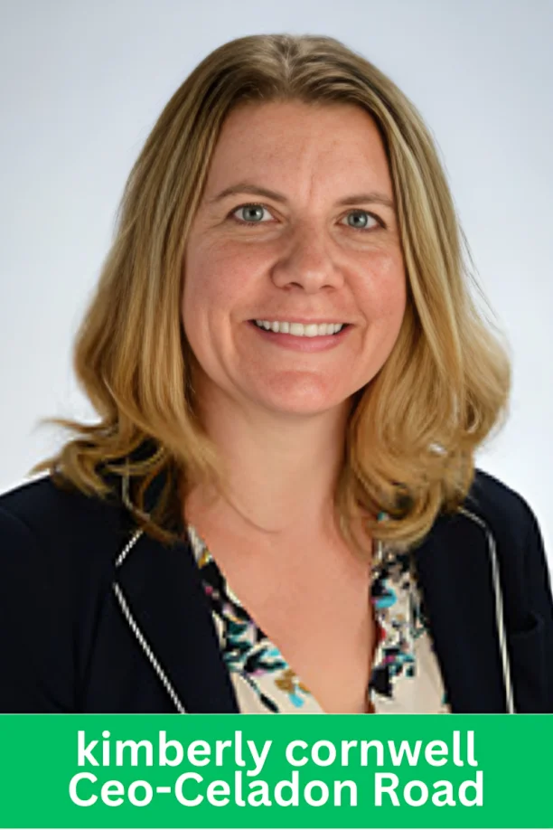 Kimberly Cornwell, CEO of Celadon Road, leading the eco-friendly brand toward sustainability.