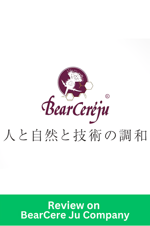 BearCereju Review company logo with Japanese tagline
