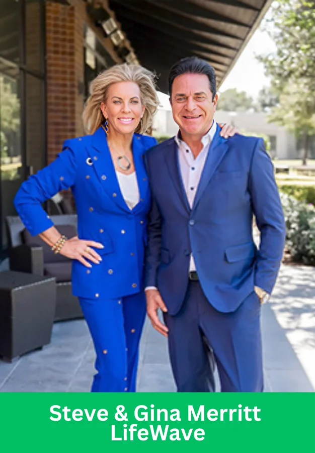 Steve and Gina Merritt achieving elite status at LifeWave