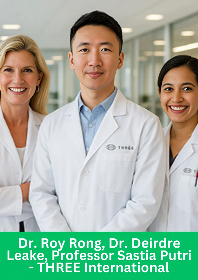 Dr. Roy Rong, Dr. Deirdre Leake, and Professor Sastia Putri join THREE Scientific Board Members to drive health innovation