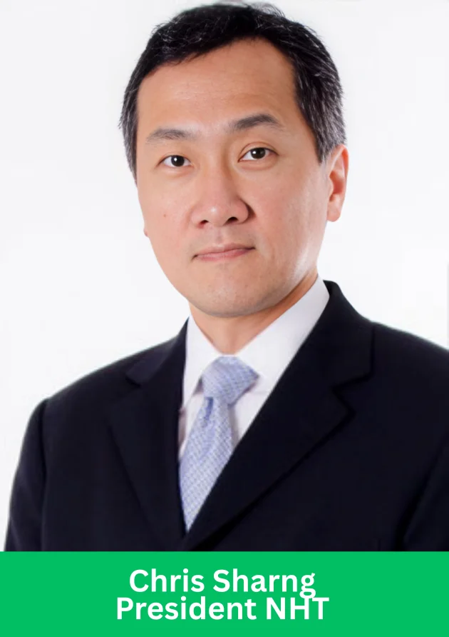 Chris Sharng, Natural Health Trends Q2 President of NHT, in a professional portrait.