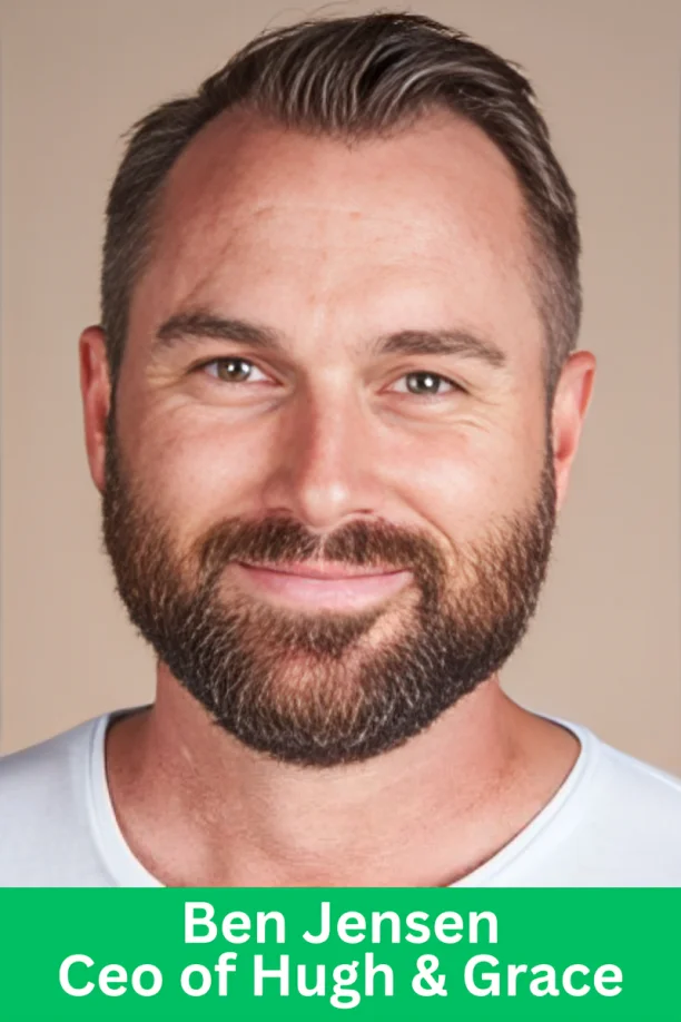 Ben Jensen CEO of Hugh & Grace portrait photo