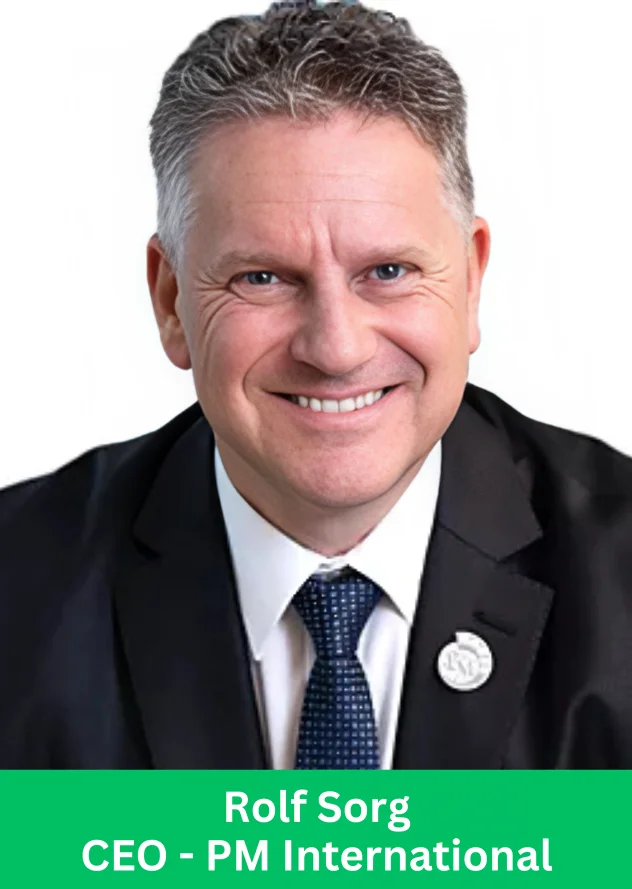 Rolf Sorg, CEO of PM-International, leading the company’s global expansion and innovation in wellness and direct selling.