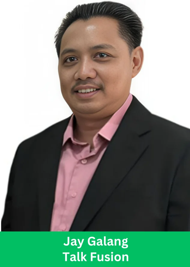 Prof. Jay Galang, global Talk Fusion leader and Filipino financial planner