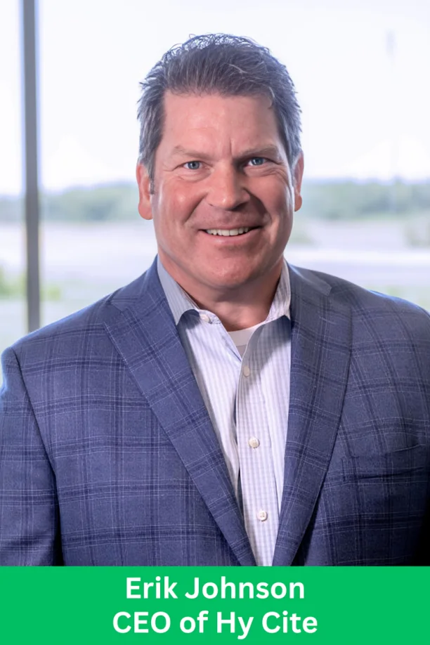 Erik Johnson former CEO of Hy Cite Enterprises in a professional business portrait