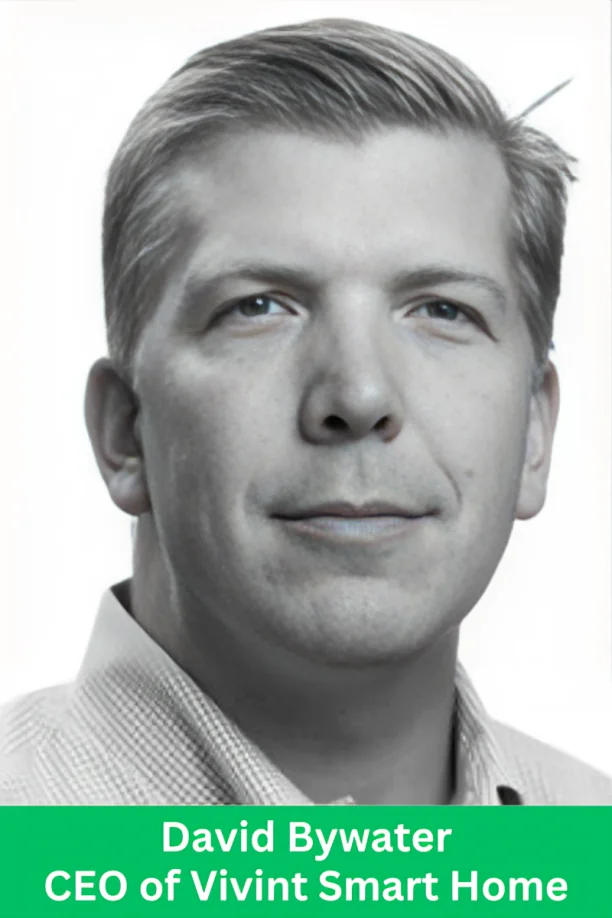 Portrait of a professional executive featured in a Vivint Smart Home leadership article