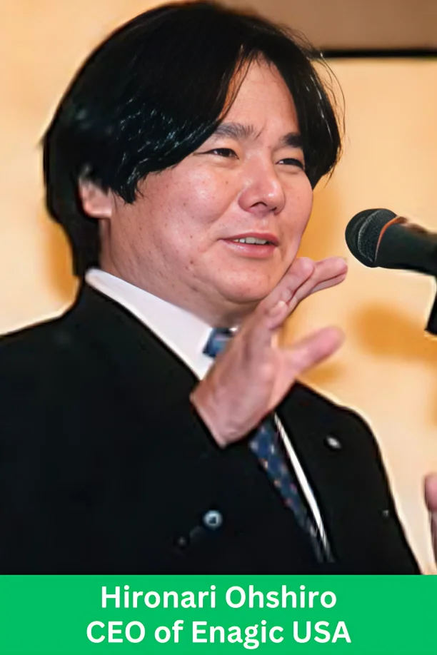 Hironari Ohshiro, CEO of Enagic USA, leading innovation in global wellness and Kangen Water® technology