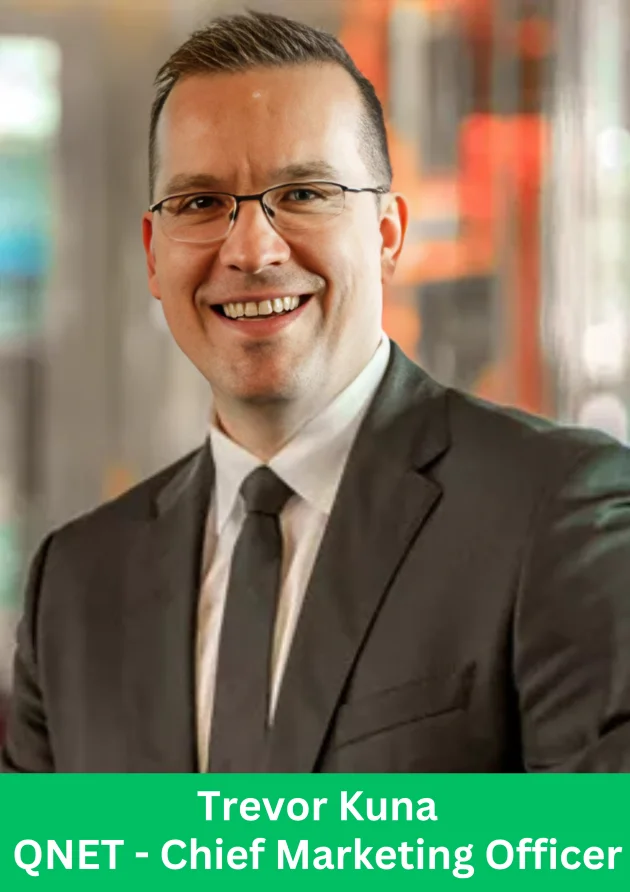 Trevor Kuna QNET Chief Marketing Officer portrait