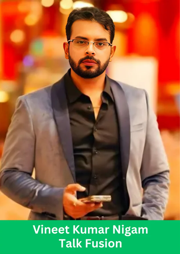 Vineet Kumar Nigam, global marketing leader at Talk Fusion, representing innovation and digital communication growth