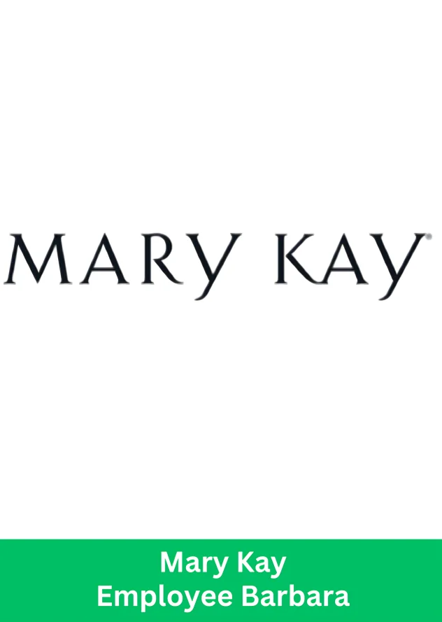 Mary Kay logo highlighting employee Barbara honored with the Go Give Award