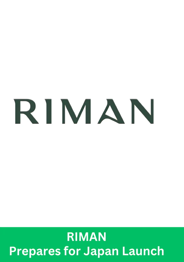 RIMAN Japan Launch announcement highlighting official expansion into the Japanese beauty market