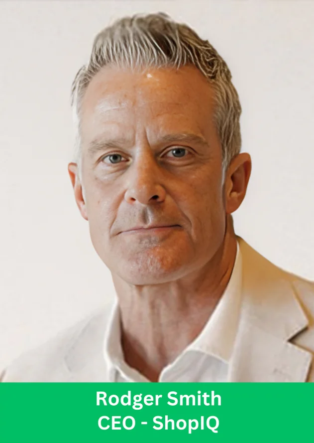 Rodger Smith CEO of ShopIQ in a professional portrait photograph