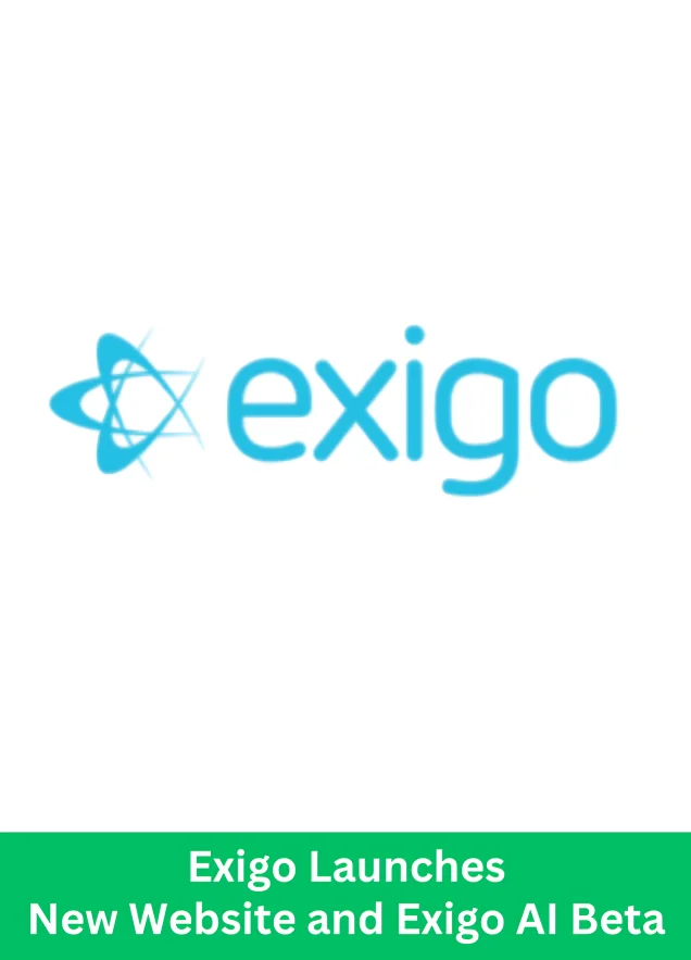 Exigo AI beta launch announcement with redesigned Exigo website branding