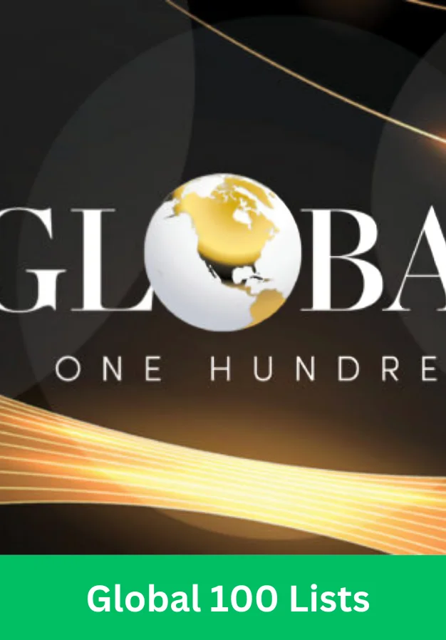 Global 100 logo representing ranking of top direct selling companies worldwide