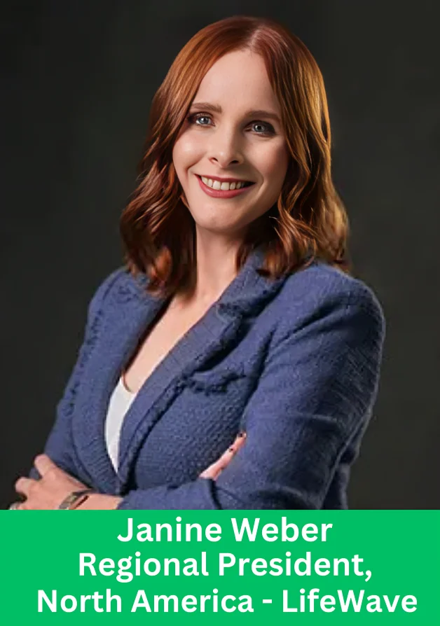 Janine Weber, Regional President of North America at LifeWave, professional executive portrait