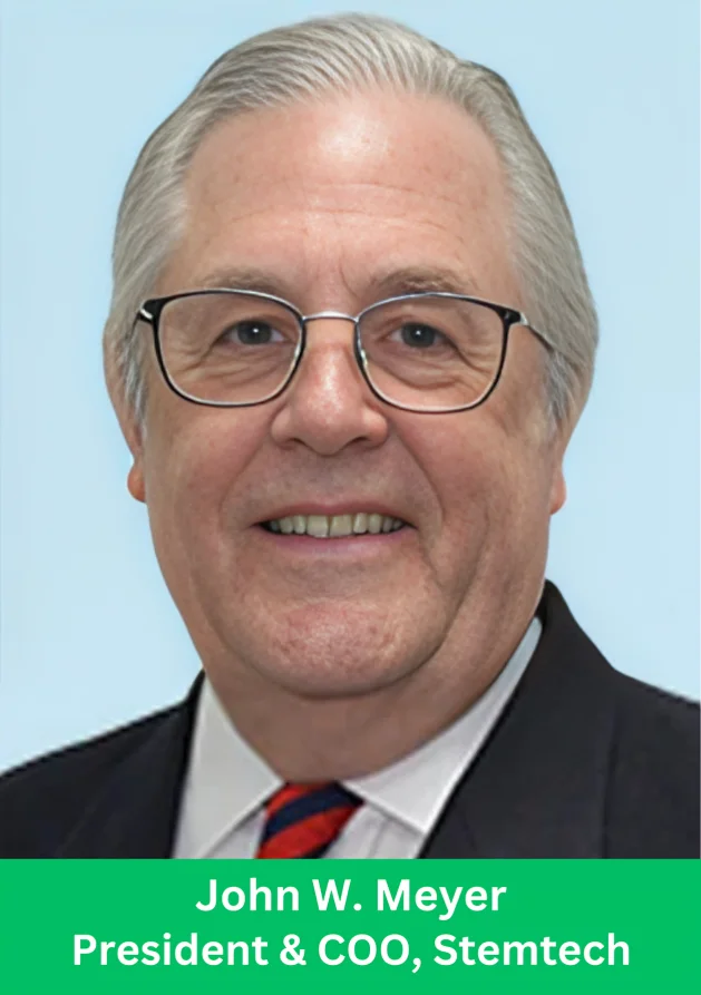 John W. Meyer, President and Chief Operating Officer of Stemtech Life Sciences