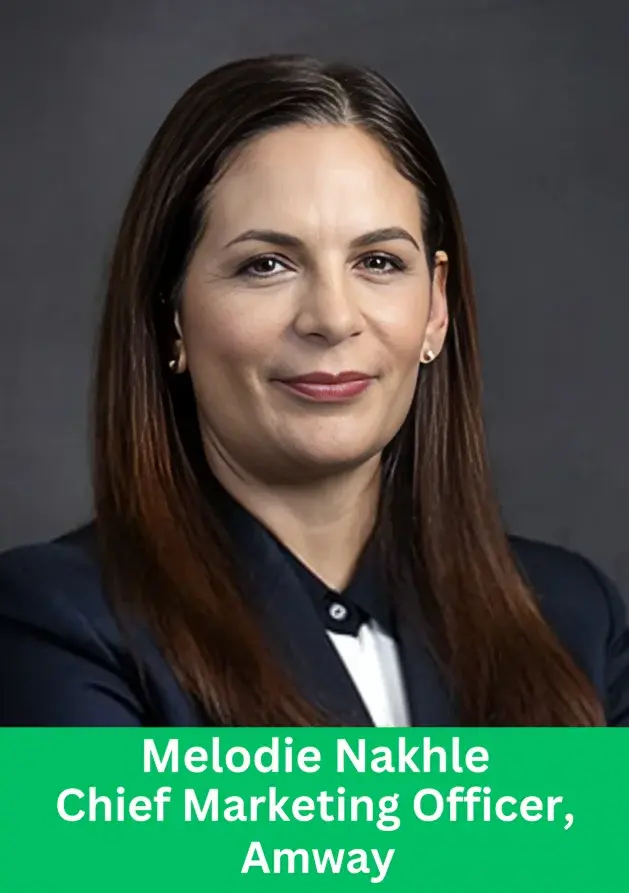 Melodie Nakhle Chief Marketing Officer Amway professional corporate headshot
