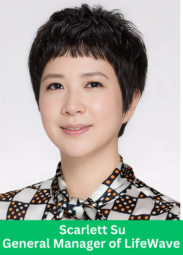 Scarlett Su, General Manager of LifeWave, professional corporate portrait