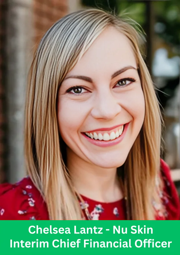 Chelsea Lantz portrait, appointed interim Chief Financial Officer at Nu Skin Enterprises
