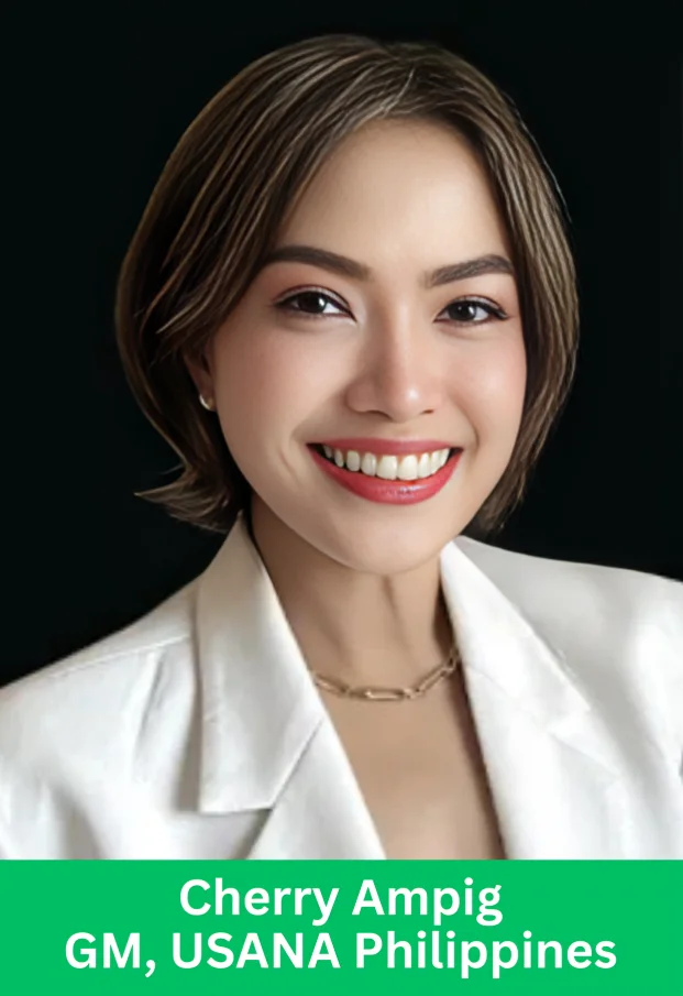 Cherry Ampig General Manager of USANA Philippines leadership portrait