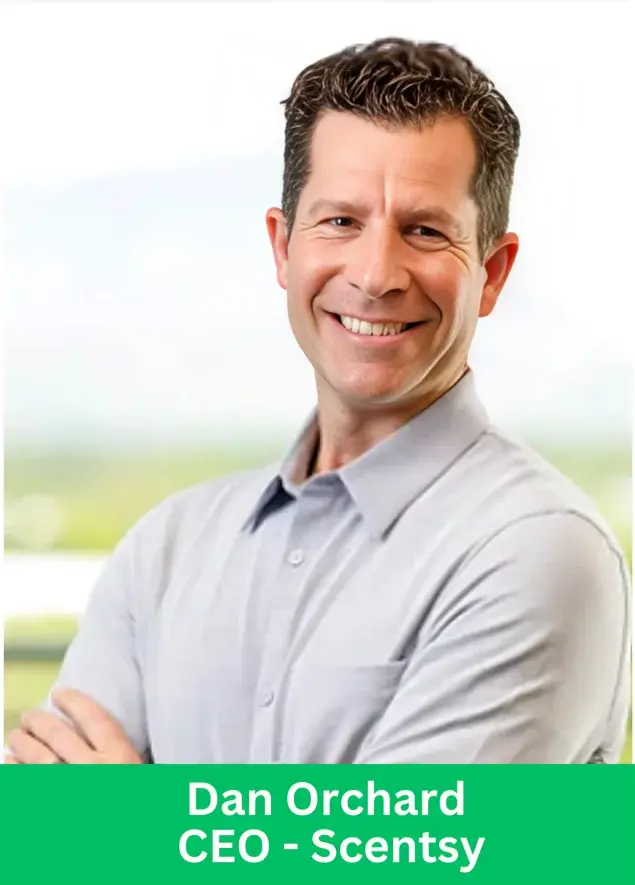 Dan Orchard CEO of Scentsy leadership portrait