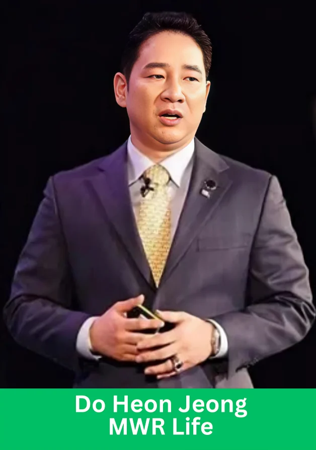 Do Heon Jeong MWR Life leadership speaking at event