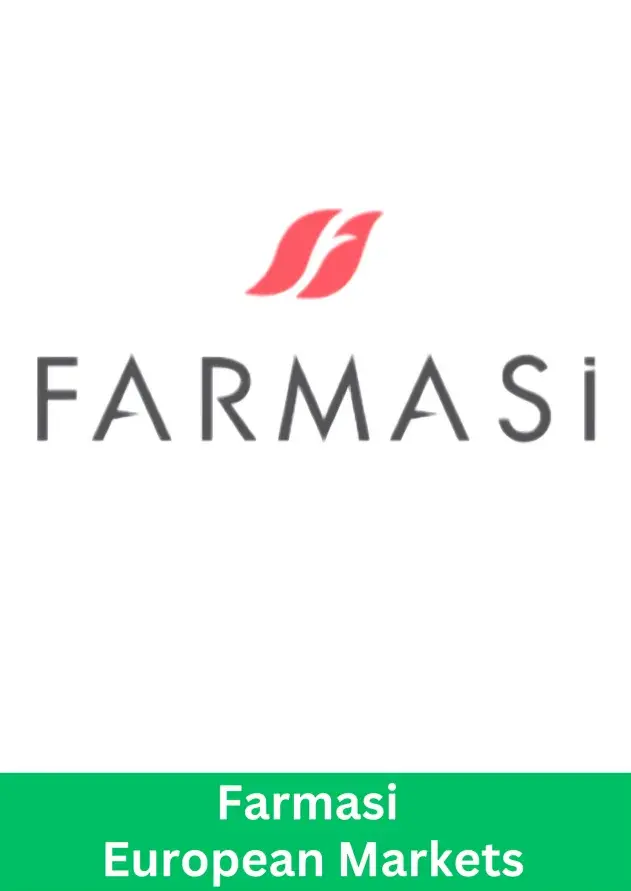 Farmasi brand logo representing expansion into European markets
