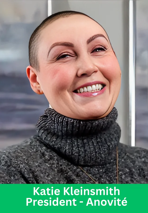 Katie Kleinsmith President of Anovité leadership portrait