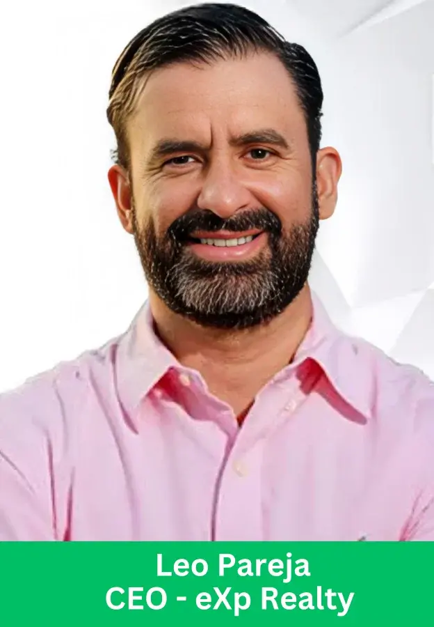 Leo Pareja CEO of eXp Realty leadership portrait