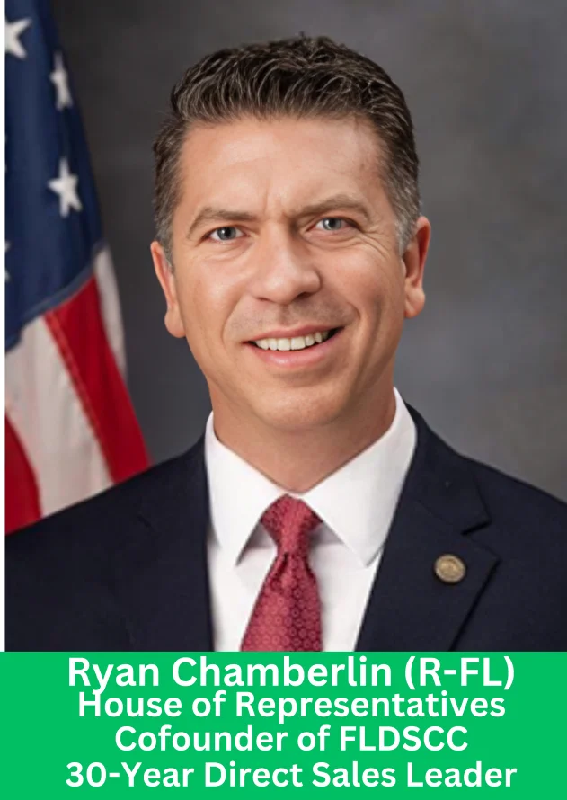 Ryan Chamberlin Florida House Representative and cofounder of Florida Direct Sellers Coalition
