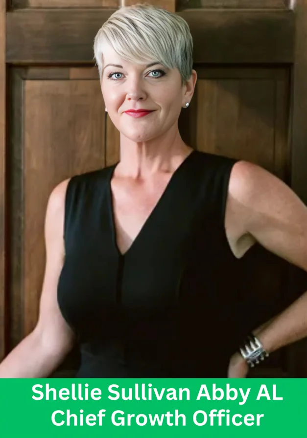 Shellie Sullivan, Chief Growth Officer of Abby AI in a professional portrait
