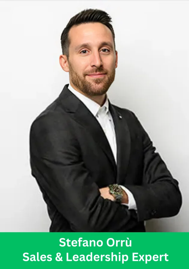 Stefano Orrù professional portrait – sales and leadership expert in business coaching and management