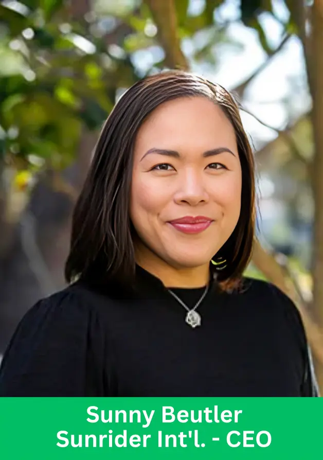 Sunny Beutler CEO of Sunrider International leadership portrait