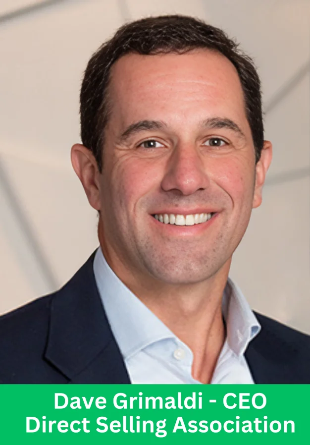 Dave Grimaldi CEO of the Direct Selling Association leadership headshot
