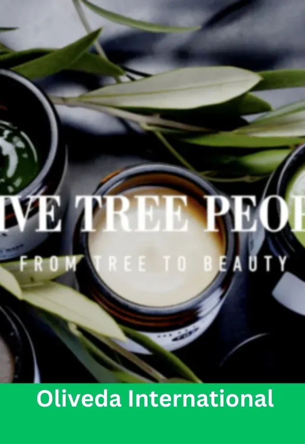Olive Tree People skincare products using olive extract for natural beauty