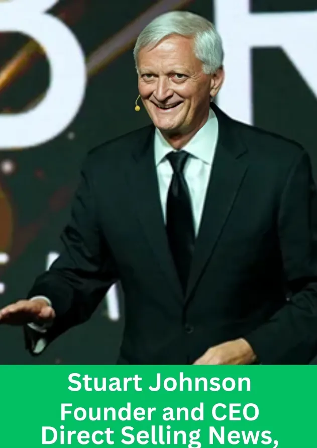 Stuart Johnson Founder and CEO of Direct Selling News speaking at DSN Global 100 2026 event