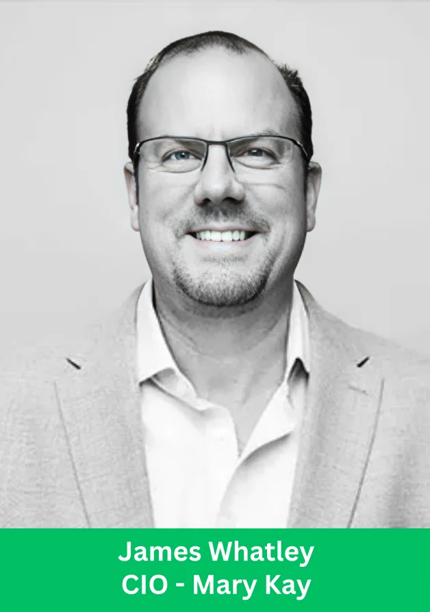 James Whatley CIO of Mary Kay smiling professional portrait in business attire