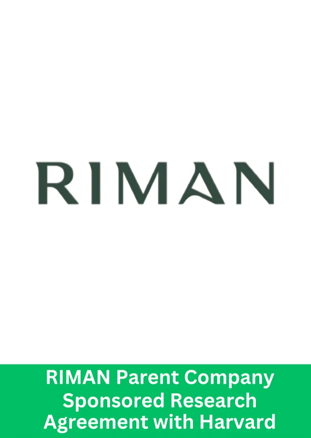 RIMAN parent company announces sponsored research agreement with Harvard University