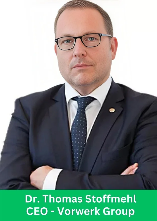 Dr Thomas Stoffmehl CEO of Vorwerk Group professional corporate portrait