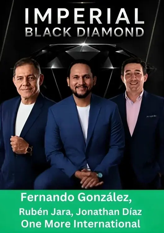 Fernando González, Rubén Jara, and Jonathan Díaz recognized as Imperial Black Diamond leaders at One More International.