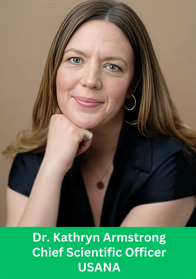 Dr. Kathryn Armstrong, Chief Scientific Officer at USANA, professional portrait image
