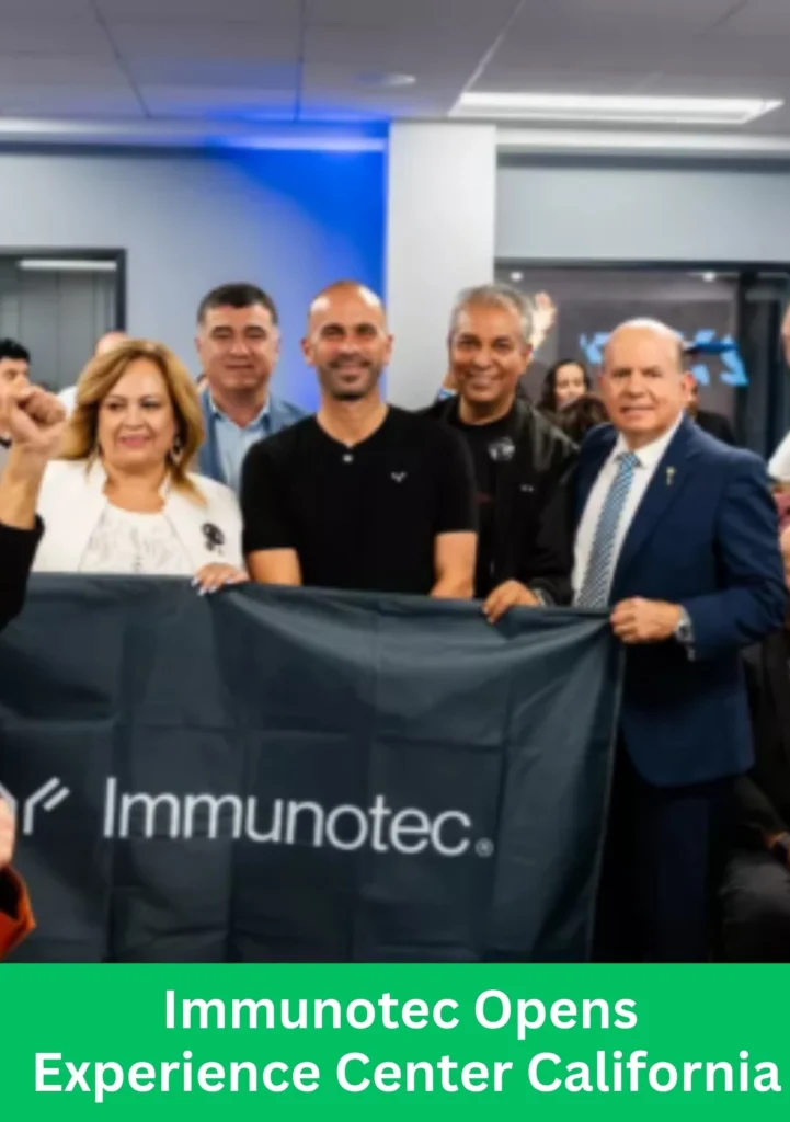 Immunotec representatives and attendees at the opening of the Immunotec Experience Center in California.