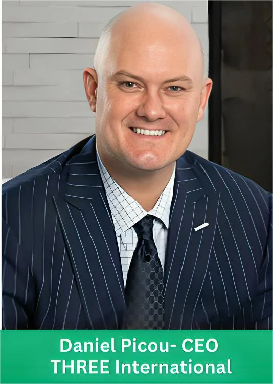 Daniel Picou CEO of THREE International highlighting the success of THREE Incentive Trips and leadership recognition programs.